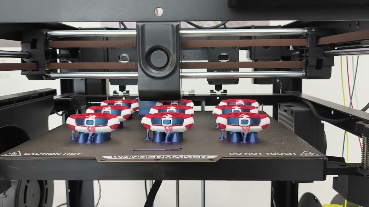 ZR ultra multi head multi color printing