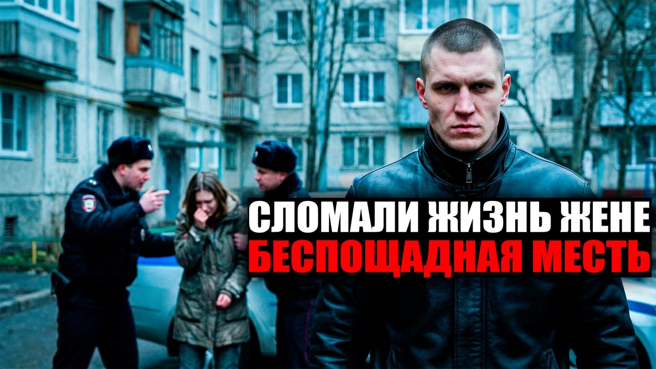 БЛАТНОЙ вернулся из тюрьмы и узнал, что МЕНТЫ сломали жизнь его жене… Месть была БЕСПОЩАДНОЙ