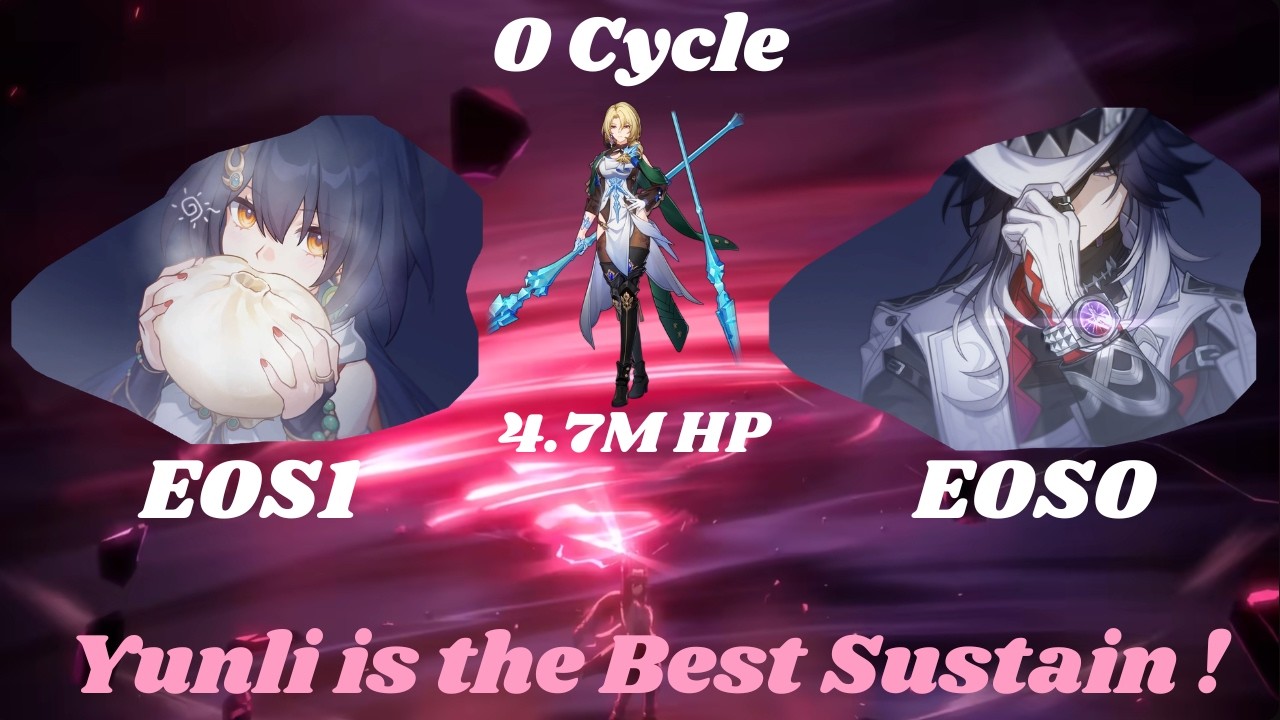 [HSR 4.0 v1] The Best Ashveil's Sustain is a DPS !? Yunli x Ashveil 5 cost 0 cycle MoC 12 Cocolia