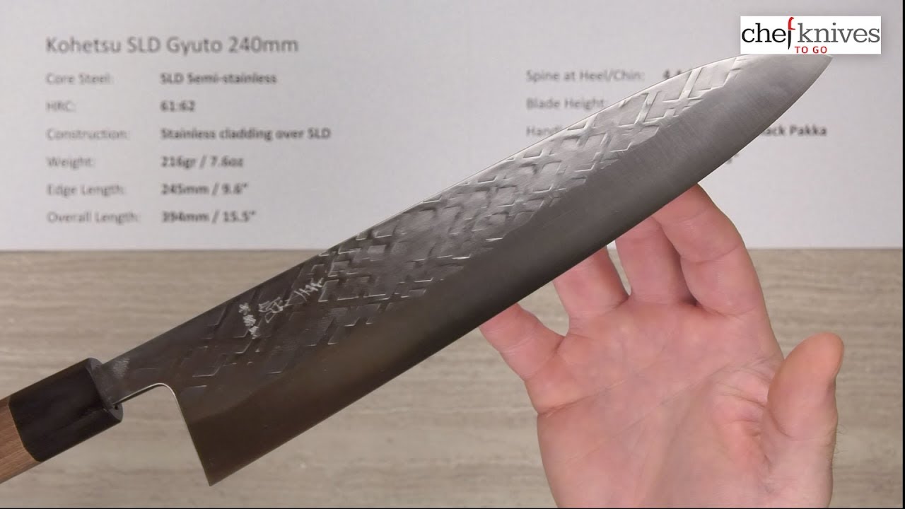 Kohetsu SLD Gyuto 240mm Quick Look