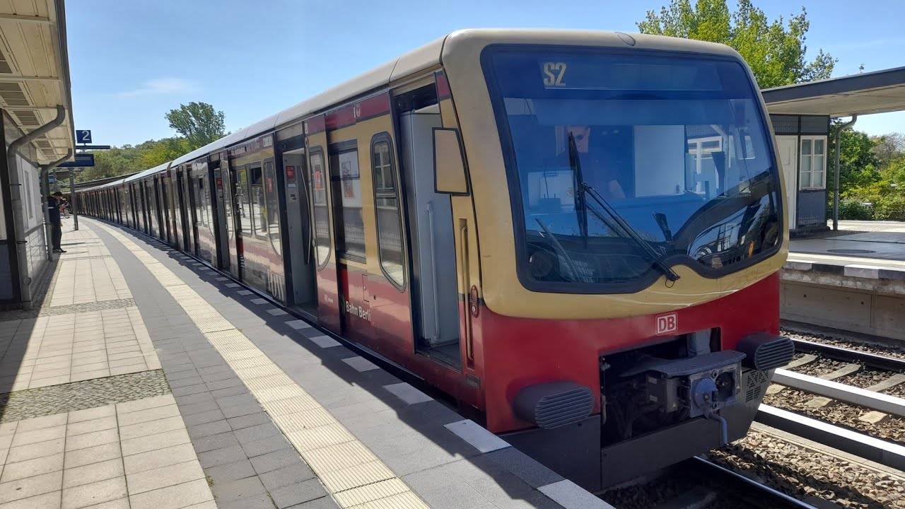 S-Bahn Berlin Mitfahrt von Blankenburg bis Priesterweg in der BR 482 auf der S2