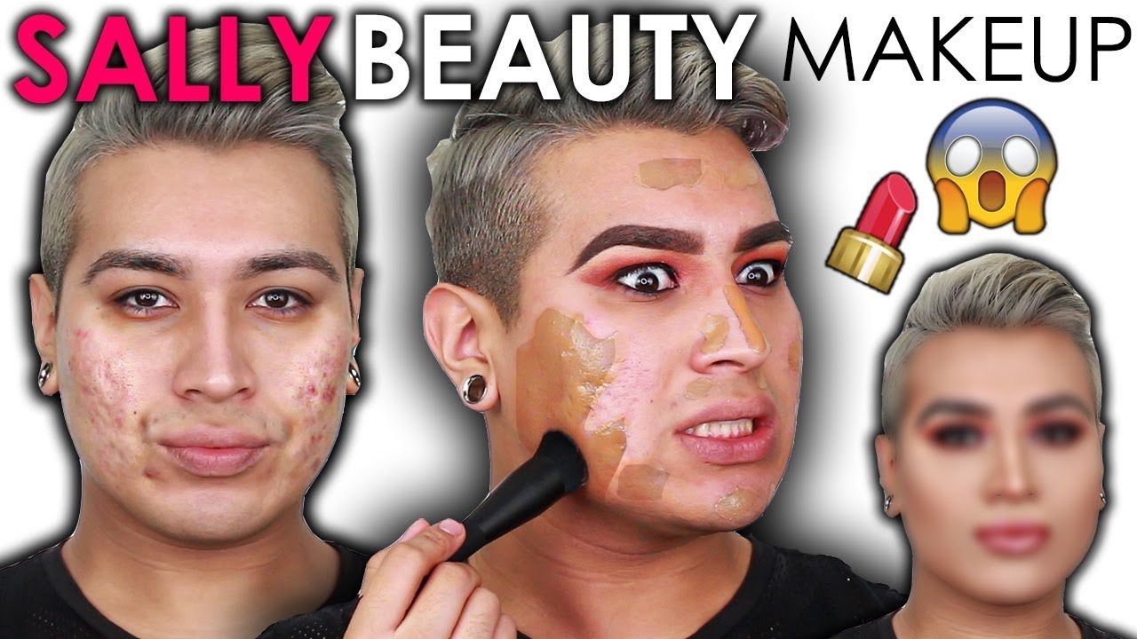 FULL FACE using SALLY BEAUTY MAKEUP! - First Impressions | COL-LAB Makeup