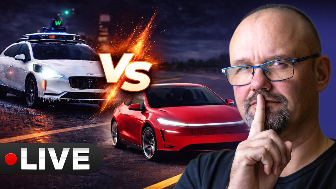 Pravda o Robotaxi: Tesla ukázala nový HW a Waymo zamrzlo v San Fraciscu | LIVE