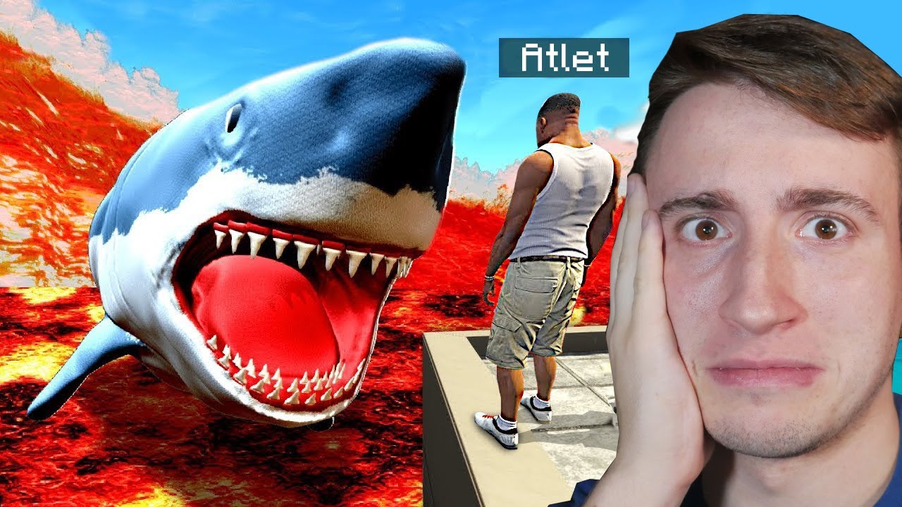 LÁVOVÉ TSUNAMI A OBŘÍ ŽRALOCI V GTA ! (GTA 5 Módy)