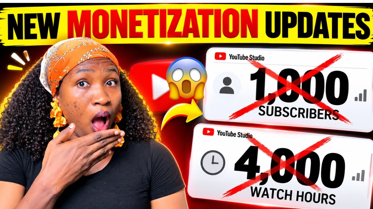 ‼️ URGENT: YouTube Just Changed Its Monetization Requirements! 😱 | New Update