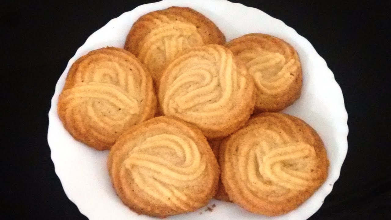 Whole Wheat Mouth Melting Cookies | Melt in Your Mouth Butter Cookies Recipe