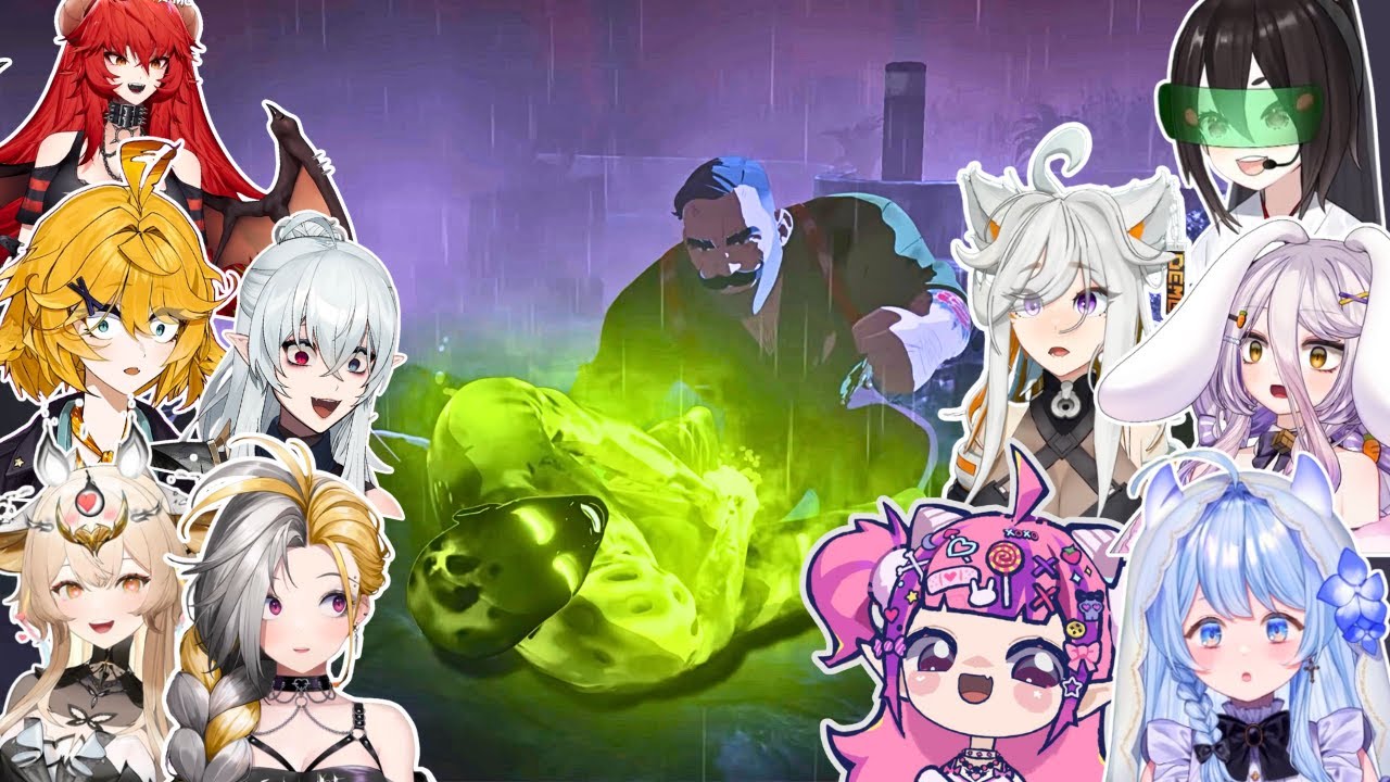 VTubers React to the Punch Up vs Toxic Fight in Dispatch
