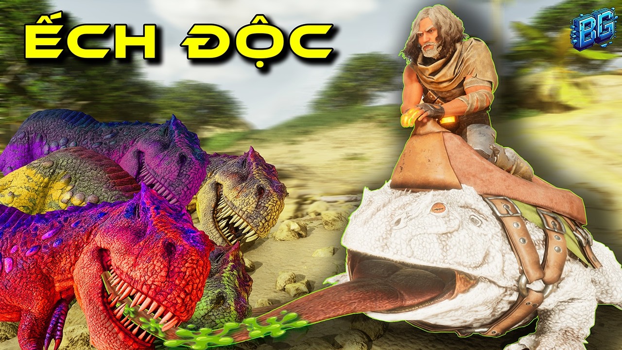 ARK Thuần Hóa T-Rex nhưng Không Dùng Tên Ngủ