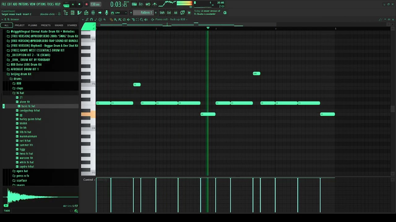 Making a Nine Vicous sample type beat
