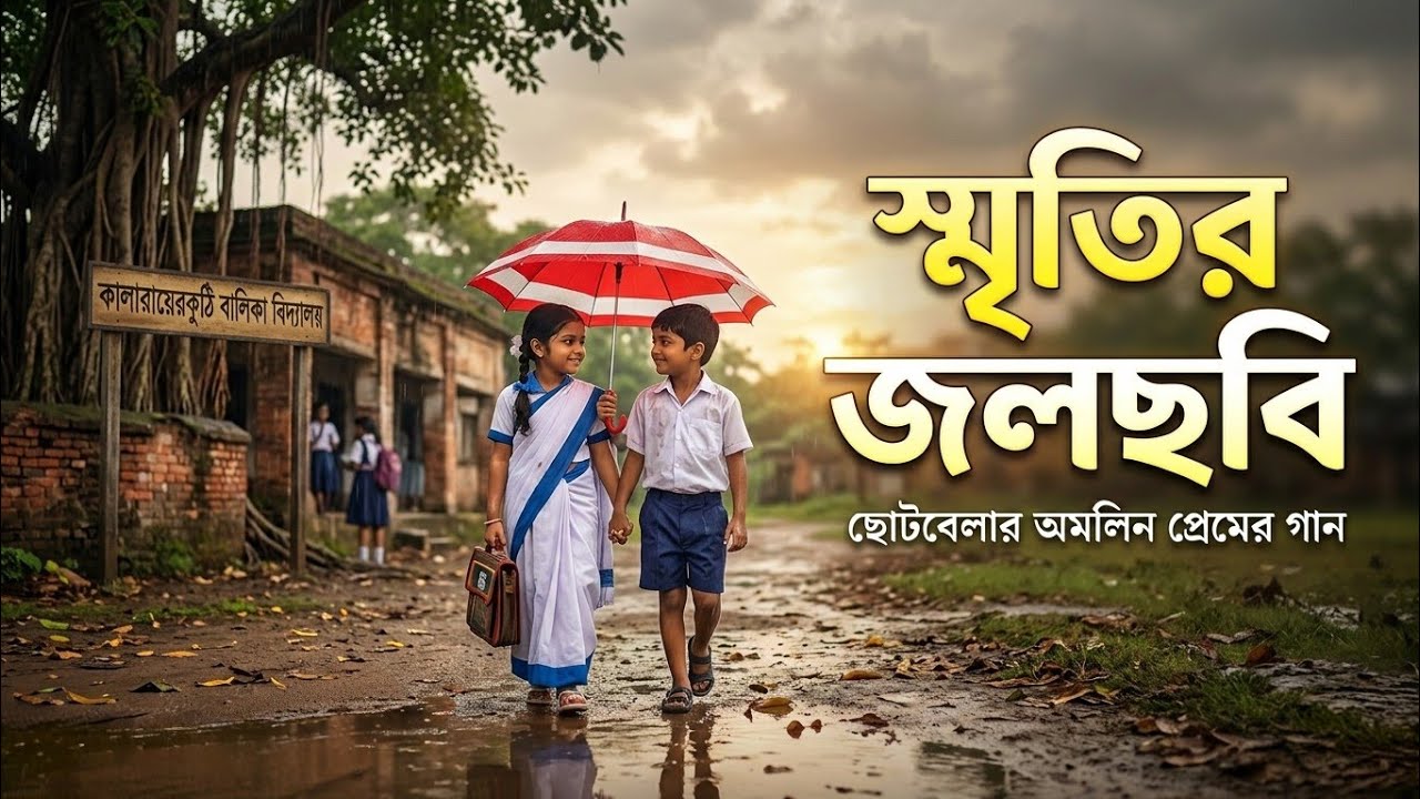 স্মৃতির জলছবি - Smritir Jolchobi | ছোটবেলার অমলিন প্রেমের গান | New Bengali Song 2026
