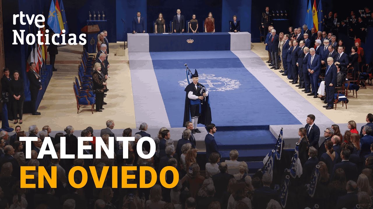 PREMIOS PRINCESA de ASTURIAS: As&iacute; ha sido el DISCURSO de los PREMIADOS en el TEATRO CAMPOAMOR | RTVE