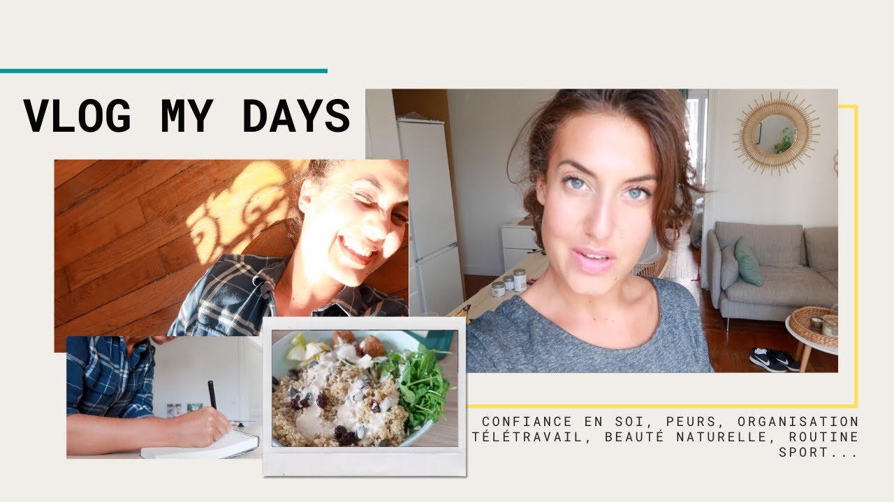 VLOG MY DAYS ⎪confiance en soi, peurs (amies/ennemies),recettes, piercing, haul lifestyle, orga...