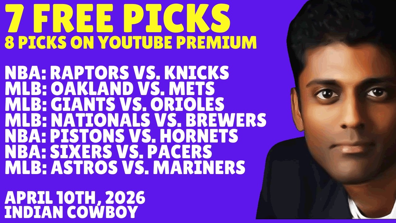 NBA Picks - Raptors vs Knicks Prediction, 4/10/2026 Best Bets, Odds & Betting Tips | Docs Sports
