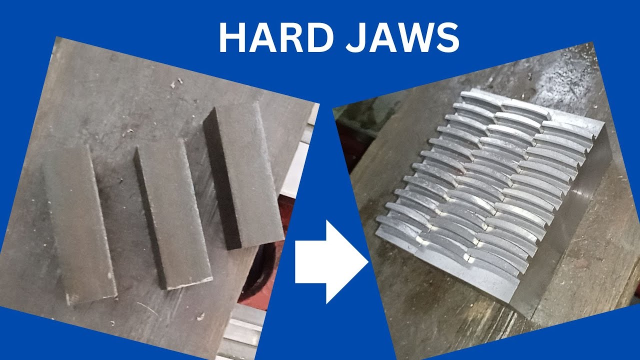 I am make a Hard jaws I Self Centering Chuck I Part -1 I Hard jaws I @mothermachineindustries