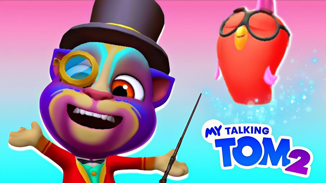 My Talking Tom 2 MAGIC SHOW in the Kitchen! | Crazy New Update! 💫 | Gameplay (Android,iOS)
