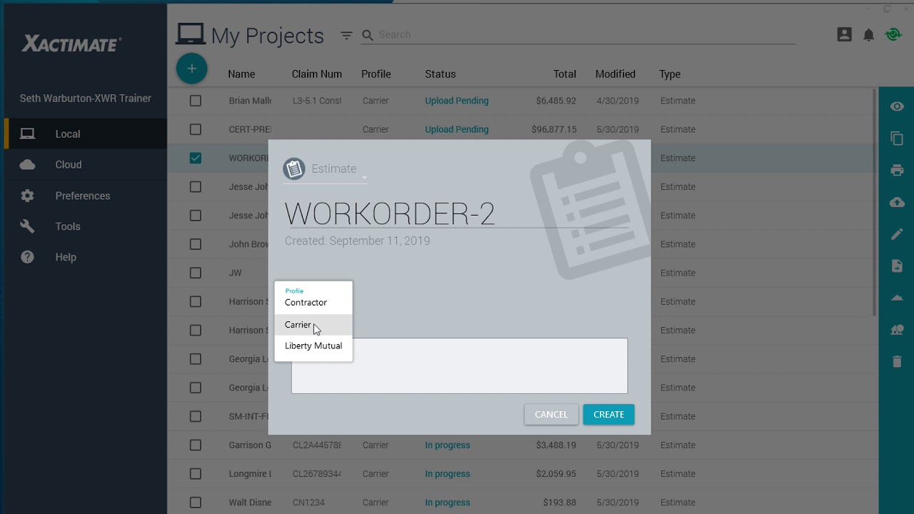 Xactimate Xpert Tip: How to Switch Estimate Profiles