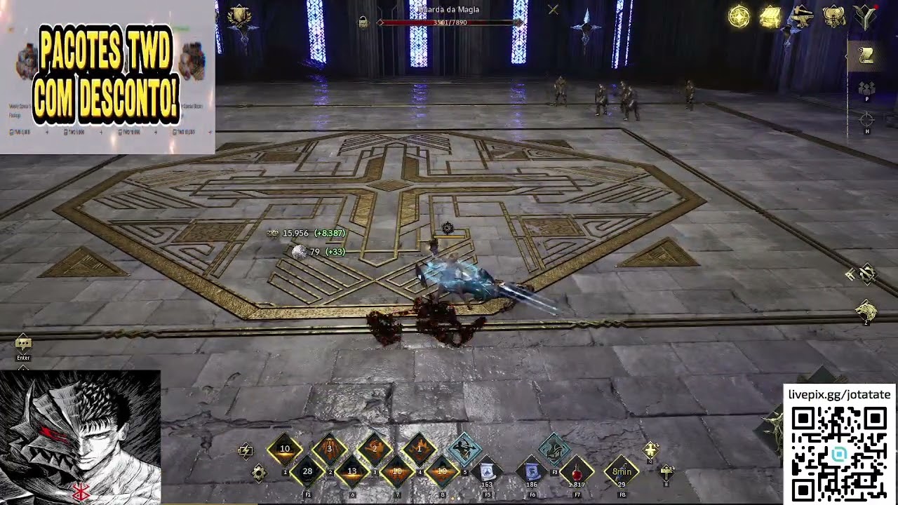 LEGEND OF YMIR - SALÃO DE OURO LVL 45