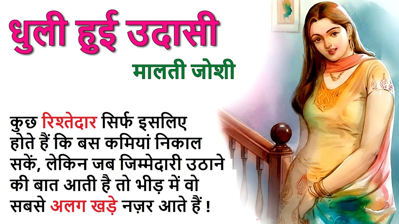 धुली हुई उदासी ll मालती जोशी कहानी ll Dhuli Hui Udasi ll Malti Joshi Story ll The Golden Stories 2.0