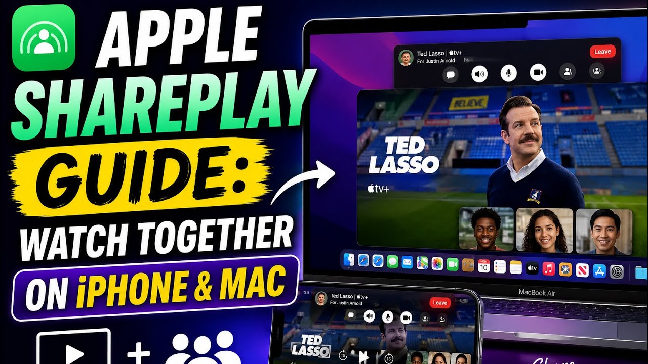 Гайд по Apple SharePlay: смотрим вместе на iPhone и Mac