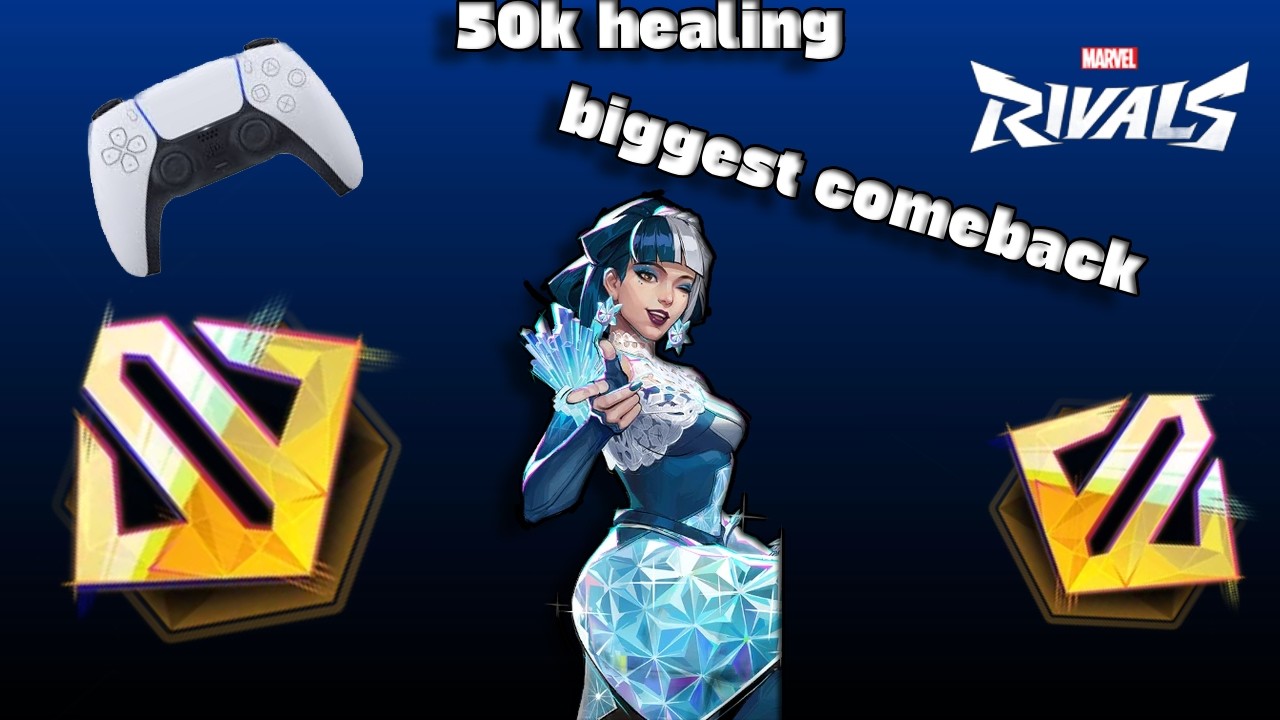 LUNA SNOW 50K HEALING CRAZIEST Comeback in Marvel Rivals 😱