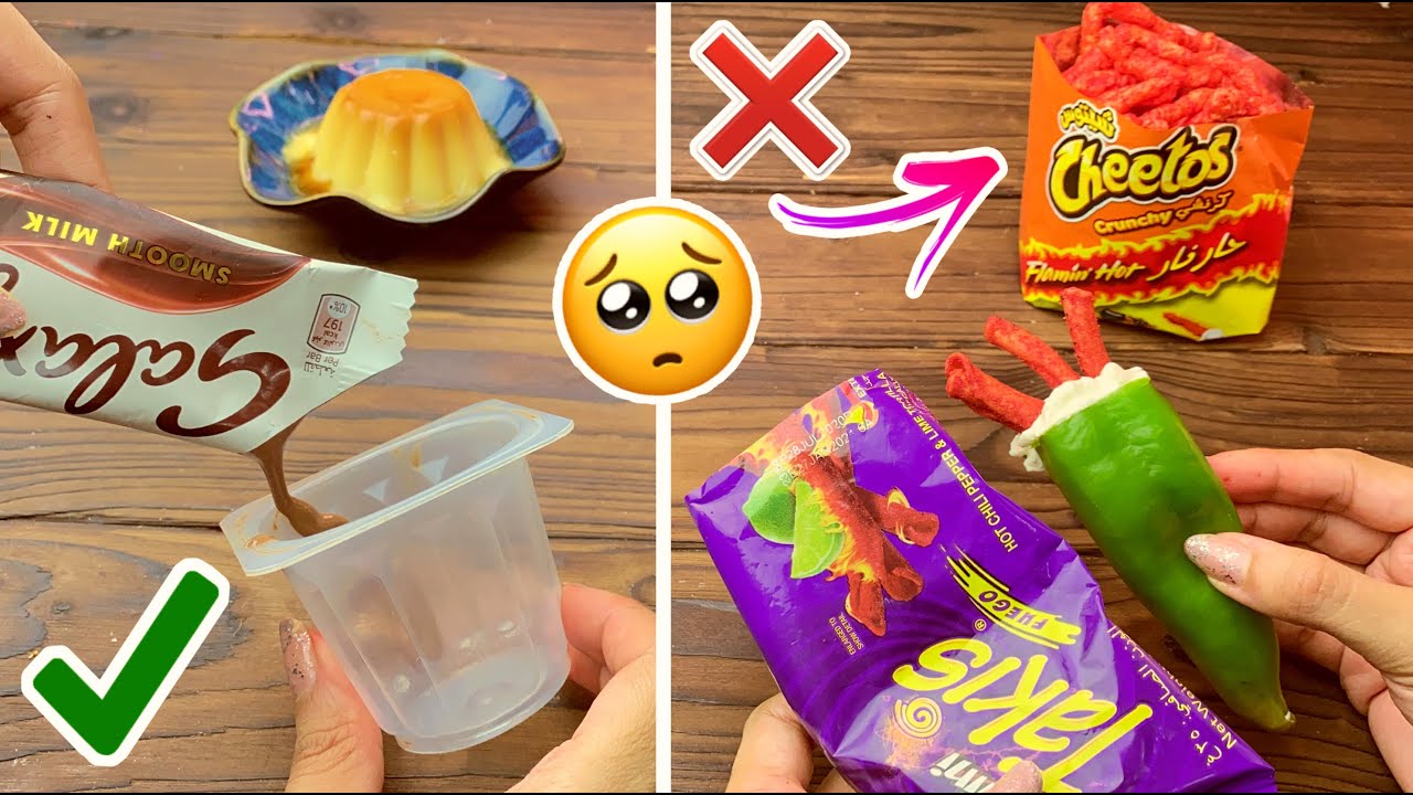 سويت وصفات المشتركين الغريبة بمكون واحد 😍!! الوصفات رهييييبة و ذكية 🤤🤤!!