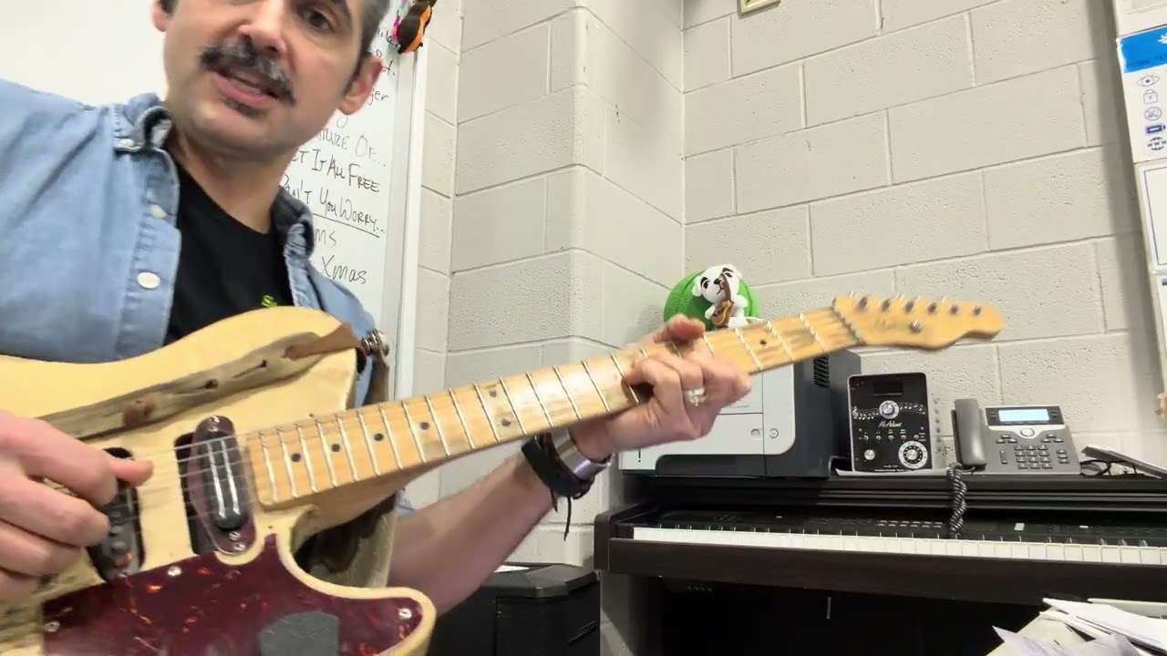POMS Guitar adventure of a lifetime riff C & D