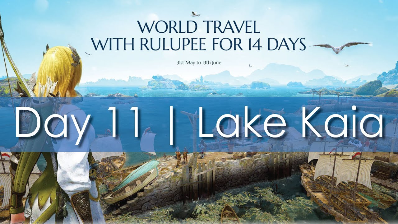 Black Desert Online Event Quest | Rulupee Travel Event | Day 11 | Lake Kaia