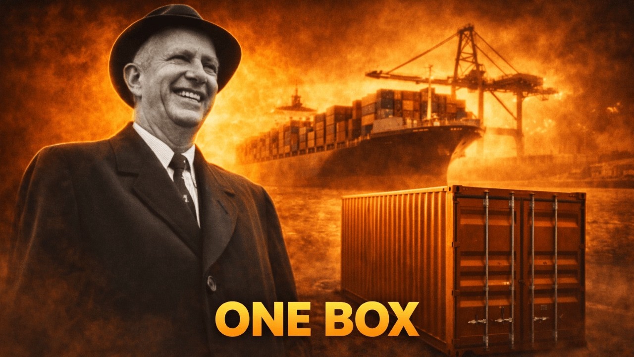 How the Shipping Container Made Globalization Possible