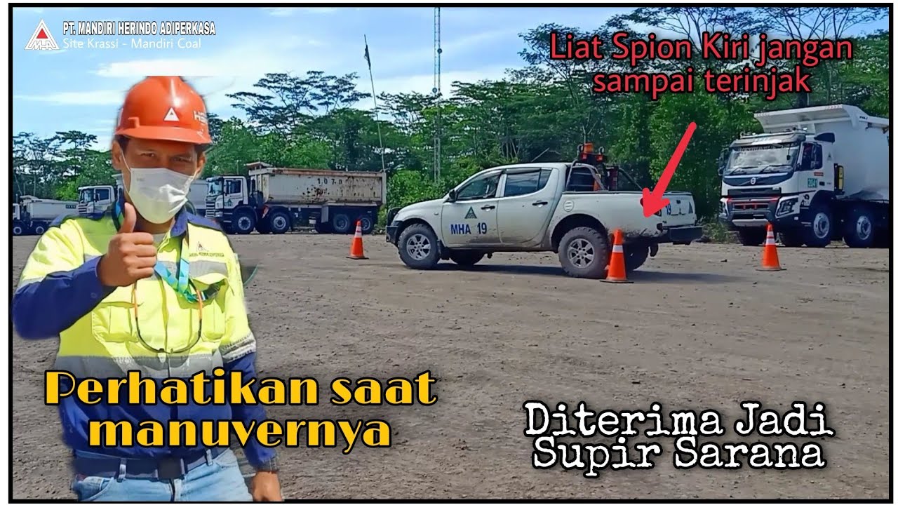 Test Simper Buat driver Sarana, Langsung Di Praktekkan Sama Crew Safety