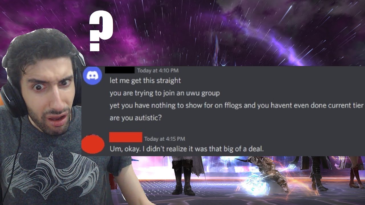 FFXIV - Raid Leader loses his MIND while Recruiting For UWU - Let's Educate Them