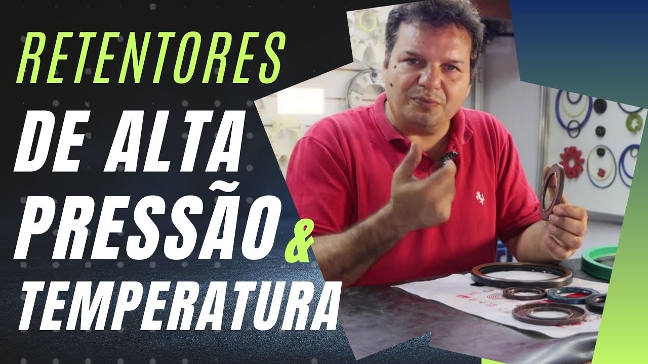Retentores de alta press&atilde;o e temperatura
