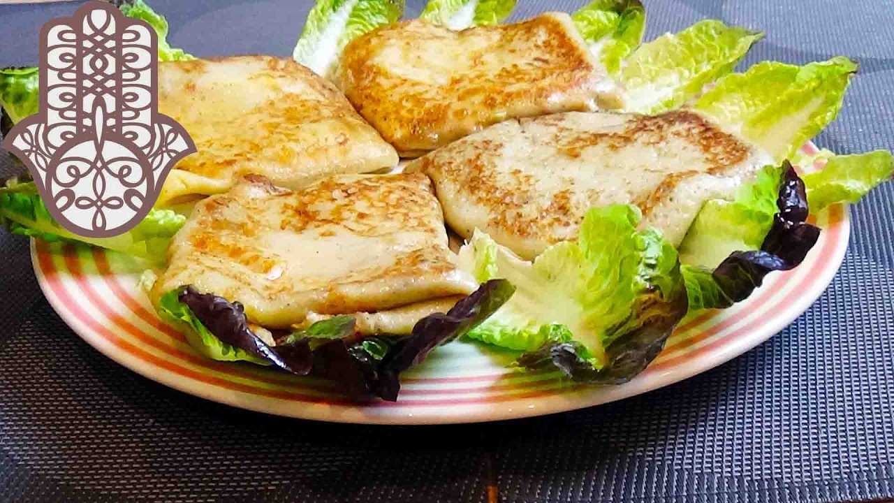 Crêpes aux poireaux