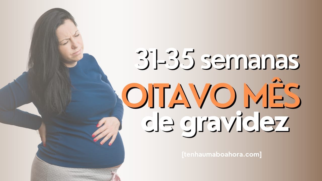 8 meses de gravidez |  31 a 35 semanas  - Ludmilla Hirata