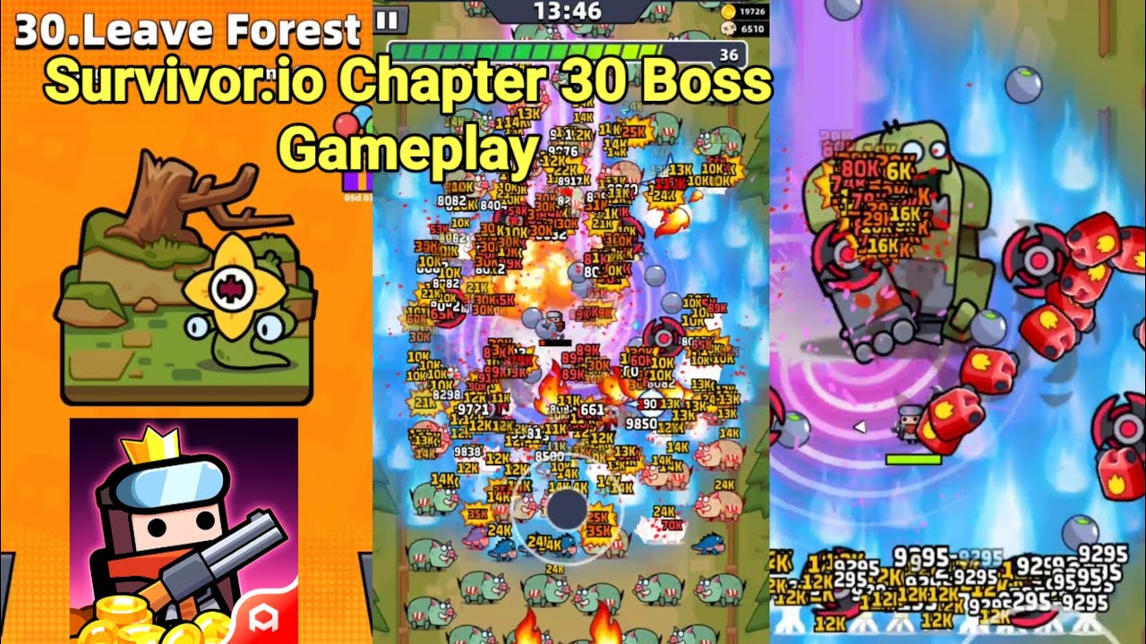 Survivor.io Chapter 30 Boss Gameplay | Best Build