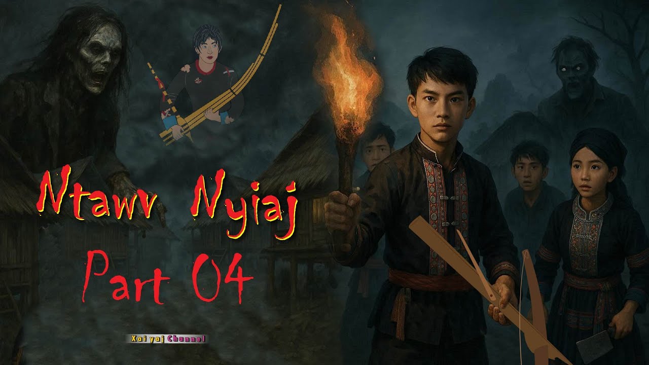 Ntawv Nyiaj Part 04 (The Hmong Man Fighting The Ghost Creepy Stories) 27/09/2025