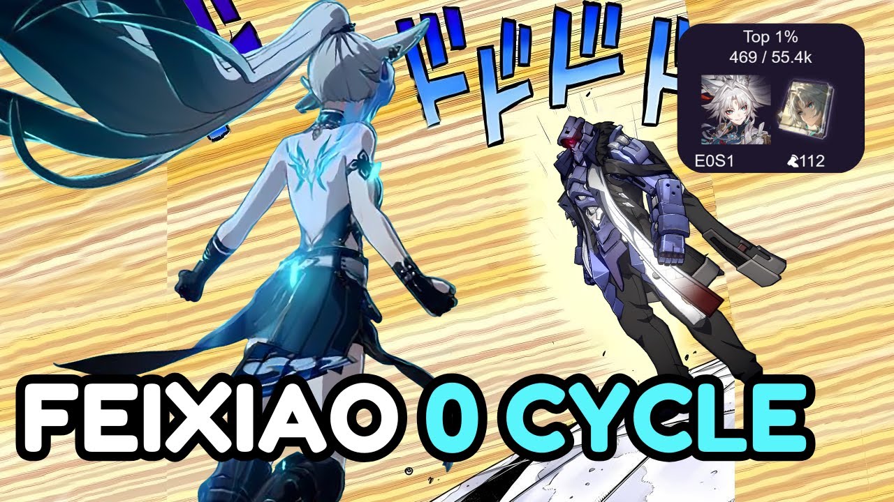 TOP 1% Feixiao Approaches Svarog | E0S1 MOC 0 Cycle | Honkai: Star Rail
