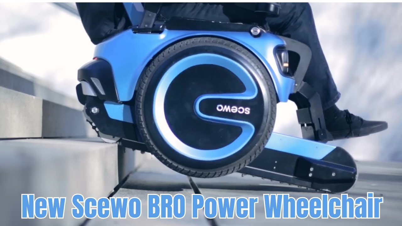 Automatic Stair Climbing | New Scewo BRO Power Wheelchair