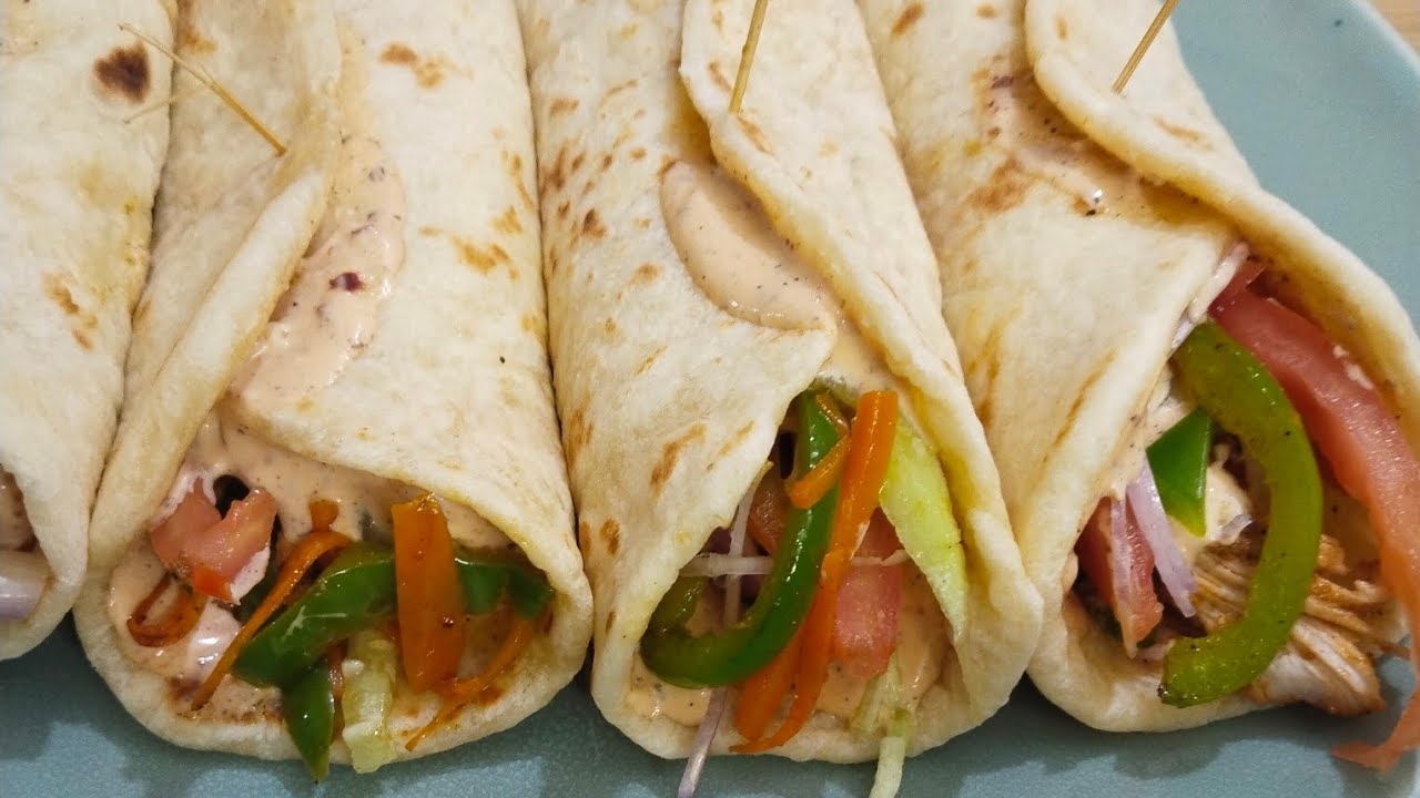 চিকেন শর্মা (A to z ) রেসিপি । Authentic and   Delicious Chicken Shawarma Recipe at home || 