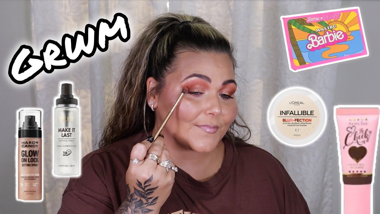 GRWM Using Affordable Makeup