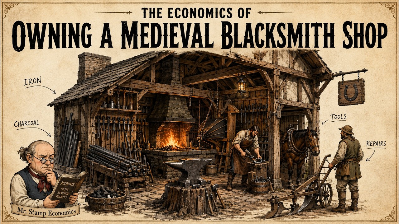 The Economics of Owning a Medieval Blacksmith Shop