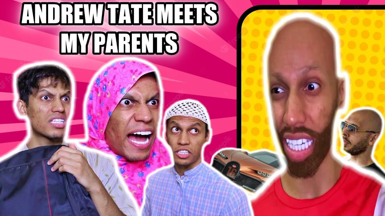 Haram Andrew Tate Meets Halal Parents 😱😂 | Zubair Sarookh