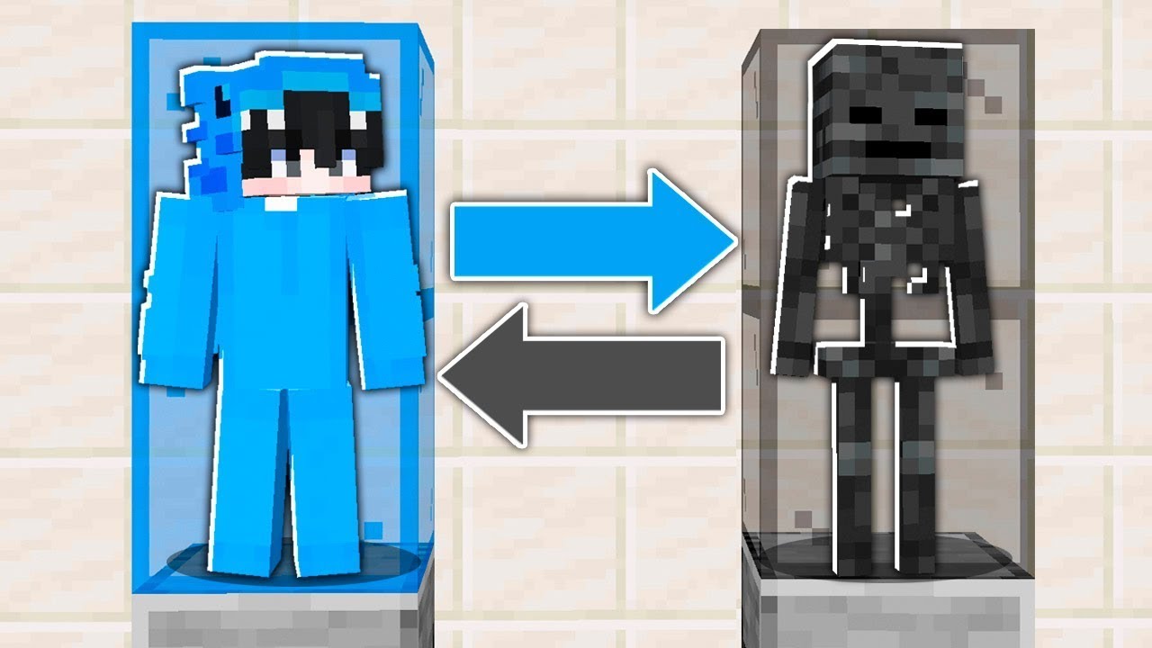 BEYİN DEĞİŞİMİ: Minecraft'ta WİTHER İSKELET Oldum