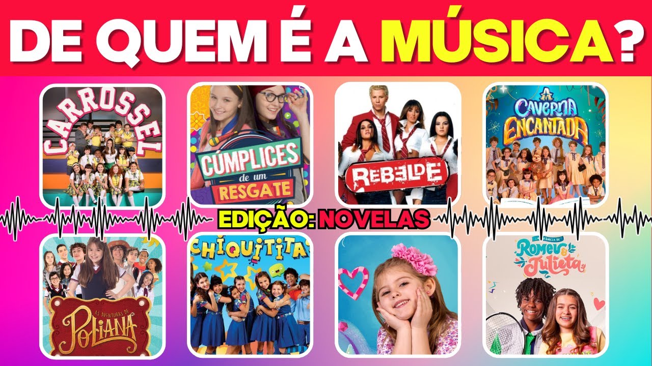 DE QUEM É A MÚSICA? EDIÇÃO: NOVELAS INFANTIS | Planeta Quiz