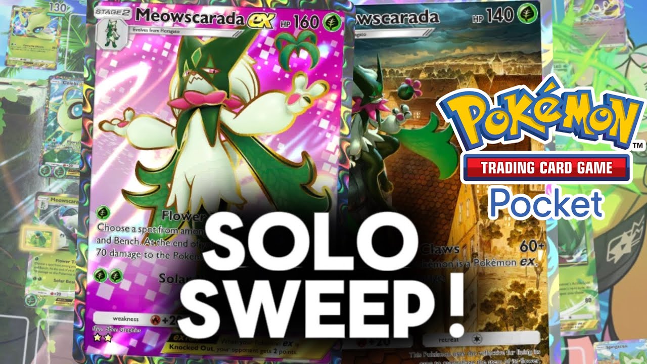 SOLO MEOWSCARADA IS OVERPOWERED! - Pokemon Pocket Deck Build