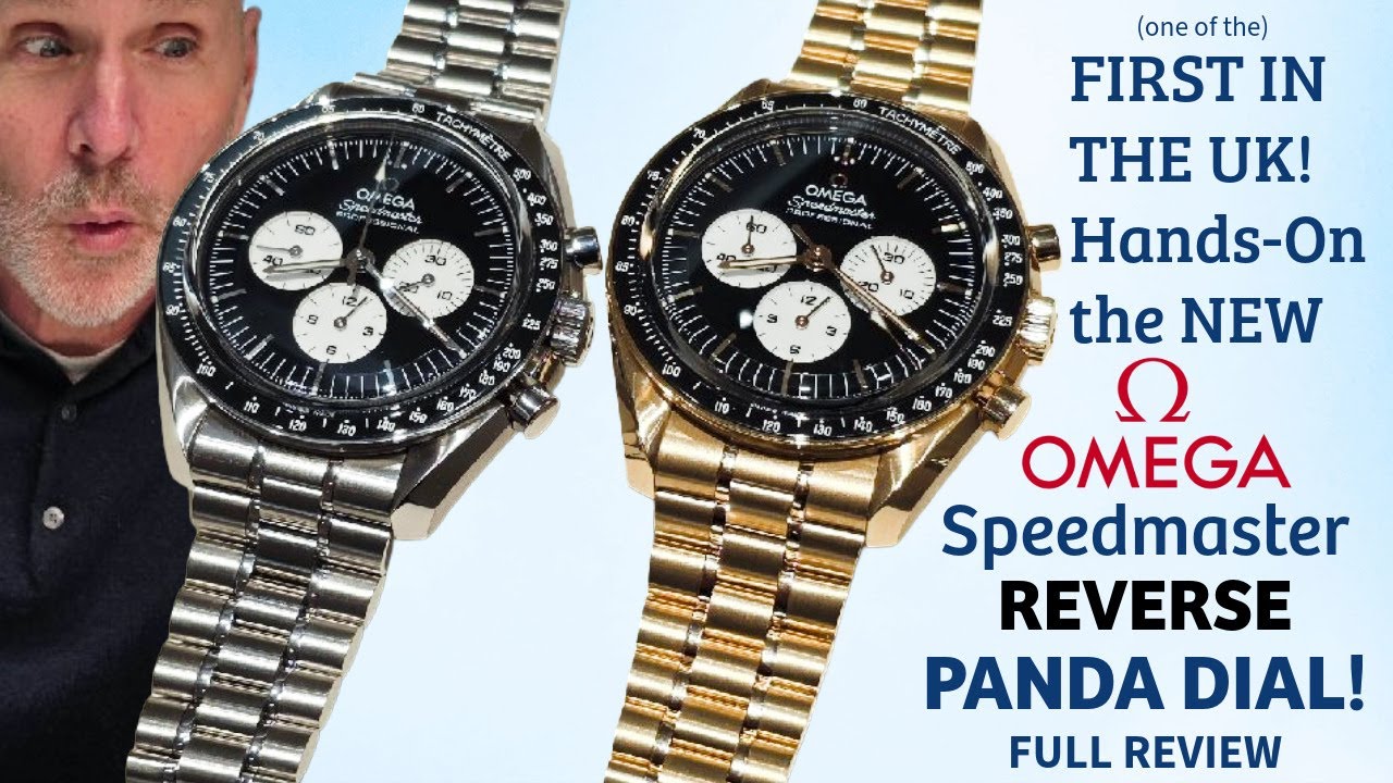 Новые часы Omega Speedmaster Professional Moonwatch REVERSE PANDA! Полный обзор!