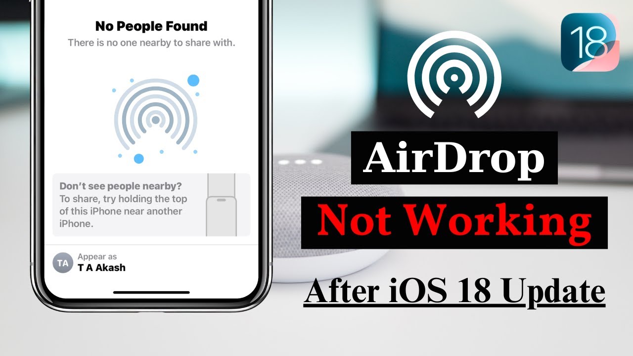 How To Fix Airdrop Not Working on iPhone After iOS 18 Update