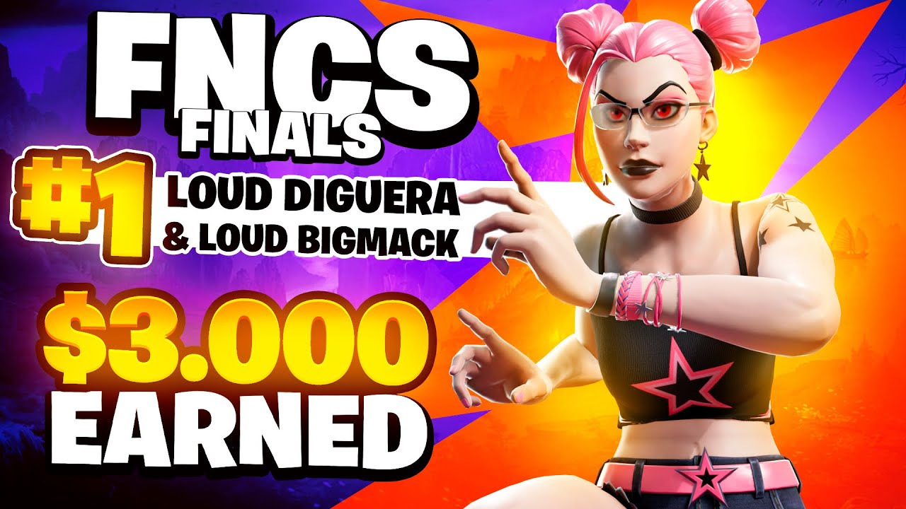 Estamos voltando ao prime... TOP 1 FNCS Finals ($3000) w/@maackfv 