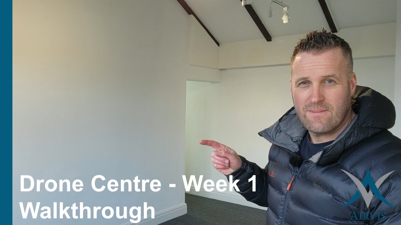 Building a BVLOS Drone Operations Centre - Week 1. Site Walkthrough. Airvis