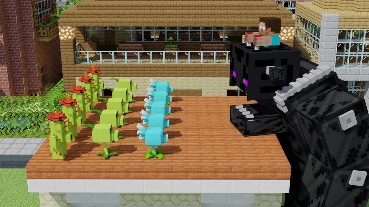 Plants vs Minecraft - Ender Boss