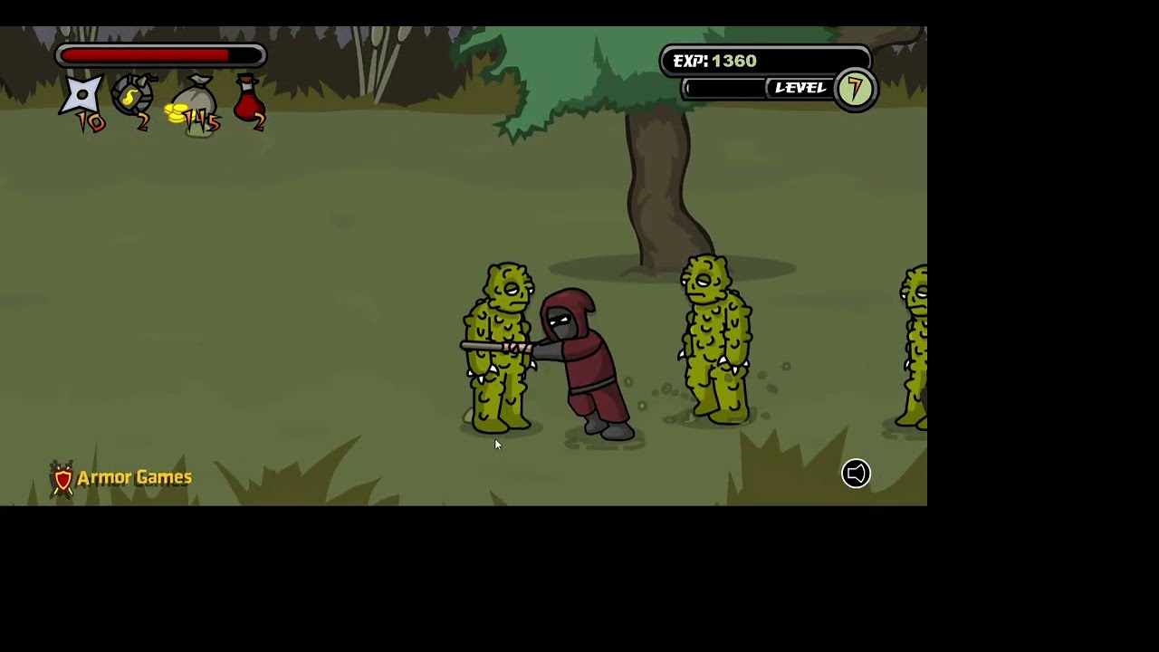 Ninja Brawl Flash Gameplay Part 1